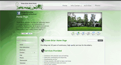 Desktop Screenshot of greenbriaradulthome.com